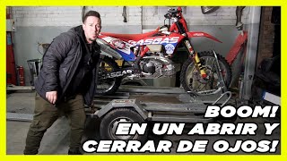 Nuevo sistema para llevar las motos  Distrito Enduro [upl. by Muffin]