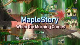 【 MapleStory】 BGM Ellinia When the Morning Comes 楓之谷 魔法森林 메이플스토리 Piano Cover By Yu Lun [upl. by Chalmer114]