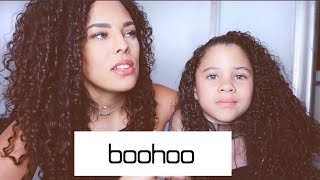 BOOHOO SHOPLOG TRY ON HAUL [upl. by Anitak]