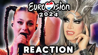 Tali  Fighter LIVE  Luxembourg 🇱🇺  Reacting to Eurovision 2024 [upl. by Faro]