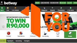 How to Deposit at Betway Using a 1Foryou Voucher [upl. by London]