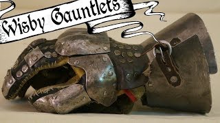 Making a Medieval Suit of Armor Gauntlets [upl. by Darraj10]