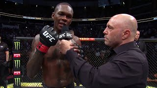 UFC 263 Israel Adesanya Octagon Interview [upl. by Benedicta724]