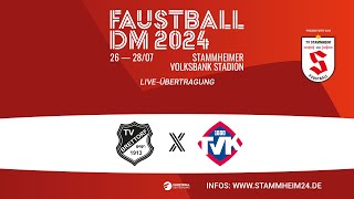 FAUSTBALL DM 2024  Viertelfinale 2 TV Brettorf  TV 1880 Käfertal [upl. by Marigolda]