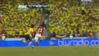 Colombia vs Paraguay 20 Eliminatorias Mundial Brasil 2014 [upl. by Efeek342]