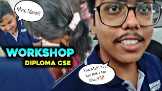 WORKSHOP CLASS IN DIPLOMA CSE💥  Brainware university  KOLKATA BARASAT [upl. by Adalbert]