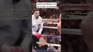 La noche que Márquez le dio una lección a un fanfarrón boxing peleadebox [upl. by Nollie599]