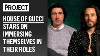 Jared Leto And Adam Driver On Immersing Themselves In The House Of Gucci World [upl. by Burny]