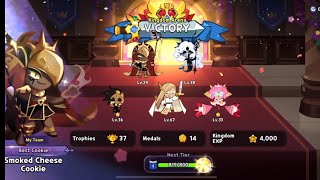 Cookie Run Kingdom Arena Gameplay with Smoked Cheese Cookie [upl. by Ky132]