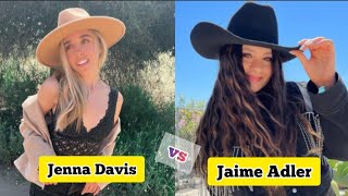 Jenna Davis Vs Jaime Adler Lifestyle Boyfriend Education Famous Age Height Weight Net Worth [upl. by Kissner]