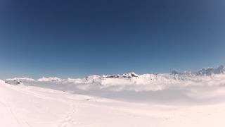 Mont Blanc from the top of Flaine [upl. by Anayet619]