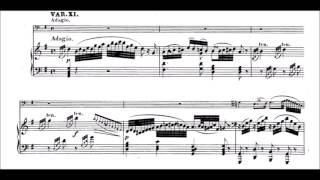 LVBeethoven 12 Variations for Cello and Piano from Haendels Judas Maccabaeus WoO45 [upl. by Attesor]