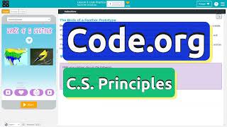 Codeorg Lesson 31A Lists Practice  Tutorial with Answers  Unit 6 CS Principles [upl. by Assirahc]