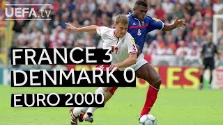 Glorious FRANCE see off DENMARK en route to EURO 2000 victory [upl. by Ynohtnacram]