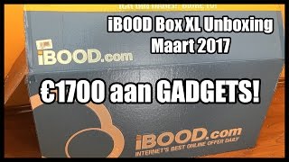 €1700 AAN GADGETS iBOOD BOX XL UNBOXING [upl. by Kcir]