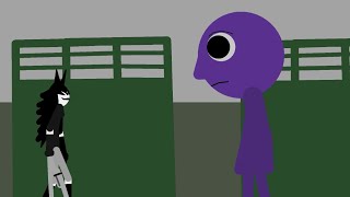 Ao Oni vs Miss Circle Fundamental Paper Education [upl. by Brom646]