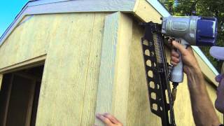 How To Build A Shed  Part 8  Exterior Trim Install [upl. by Orfield677]