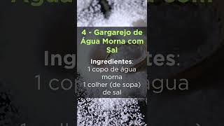 Como Curar a Dor de Garganta 5 Receitas Caseiras Eficientes dordegarganta [upl. by Aisnetroh]