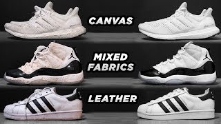 HOW TO CLEAN EVERY TYPE OF SNEAKER  My Process [upl. by Matthews]