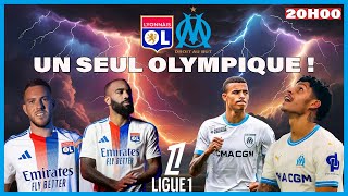 LYON  MARSEILLE 🔵⚪ LIGUE 1  DIRECTLIVE 🔴 UN SEUL OLYMPIQUE 🩵  TEAMOM  ALLEZ LOM 🔥  OLOM [upl. by Enelyaj]