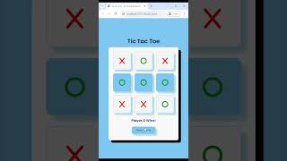 Learn How to Create Advanced Tic Tac Toe Using HTML CSS and JAVASCRIPT games [upl. by Lenoil]