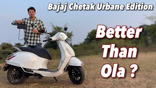 2024 Bajaj Chetak Urbane Review  Better Than Ola S1 Pro [upl. by Lleihsad]