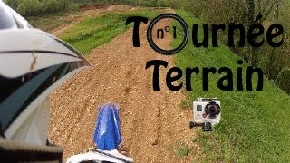 Tournée Terrain 1  Découverte Souillac en 125 YZ  GoPro Hero 2 [upl. by Alleuqram]