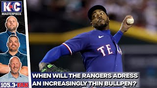 Aroldis Signs With Pirates How Thin Has The Rangers Bullpen Become  KampC Masterpiece [upl. by Ahsinert]