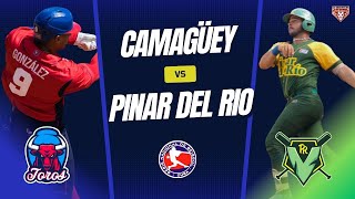 Serie Nacional 63 Camagüey vs Pinar del Rio 5to juego [upl. by Esinaej]