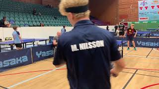 Malte Nilsson vs Nikolai Sigvaldsen  Herrsingel 3  Semi Finals  Sweden GP Kristianstad Open 2024 [upl. by Olsen]