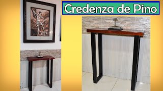 Como Hacer un Mueble Tipo Credenza [upl. by Sullecram812]