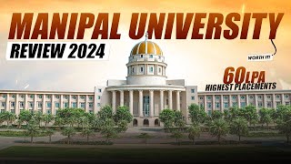 Manipal University Review 2024  Admission Process  60LPA Highest Placement Fee structure  Campus [upl. by Mundford891]