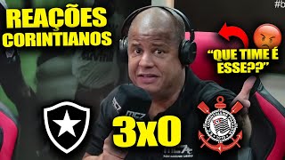 REAÇÃO DO MARCELINHO CARIOCA na DERROTA pro FOGÃO BOTAFOGO 3X0 CORINTHIANS REACT BRASILEIRÃO 2023 [upl. by Ecnadnak410]