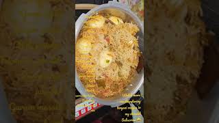 Pressure Cooker egg biryaniமுட்டை பிரியாணிSUBSCRIBE MY CHANNEL FOR MORE RECIPES [upl. by Caresse]