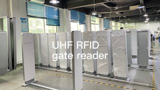 UHF RFID gate reader installation and setting [upl. by Cardie]