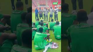 Séance d’entraînement de Jaraaf au stade de Ouphouet Boigny Abidjan [upl. by Lambart]