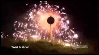 Twist amp Shout Catherine Wheel by Fantastic Fireworks [upl. by Files343]