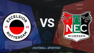 Excelsior vs NEC Highlights  Eredivisie 202324 [upl. by Romilda]