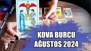 KOVA BURCU AĞUSTOS AYI TAROT FALI ♒İLİŞKİLERDE ŞANSLI DÖNEMDESİN 🍀KOVA BURCU AĞUSTOS 2024 YORUMU [upl. by Wilkey]