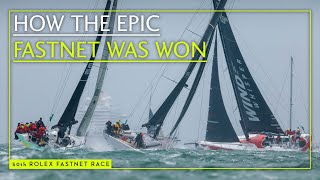 Rolex Fastnet Race winning tactician Adrian Stead on how Botin 52 Caro secured victory [upl. by Ari113]