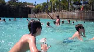 Disneys Typhoon Lagoon Wave Pool [upl. by Acsirp408]