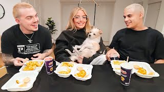 Corinna Kopf amp FaZe Clan MUKBANG [upl. by Dannie]