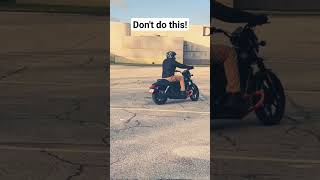 🛑DONT DO THIS during the MSF Course🛑 msfcourse motorcycle harleydavidson endorsement fail [upl. by Naaitsirhc]