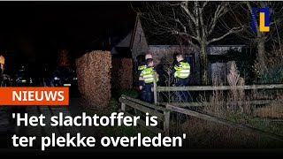 Dode door ongeval met vuurwerk in Neeritter  1Limburg [upl. by Evod]