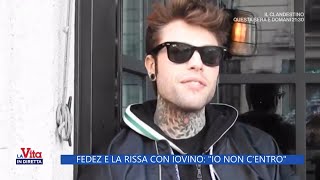 Fedez e la rissa con Iovino quotIo non centroquot  La Vita in diretta 13052024 [upl. by Kenti]