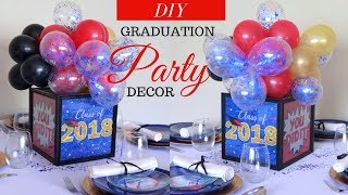 Super Easy amp Affordable Graduation Party Decorations  Dollar Tree Graduation Party Ideas [upl. by O'Donoghue]