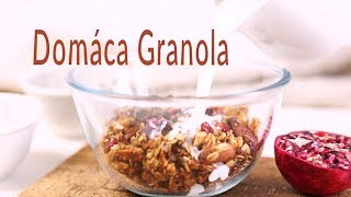 Domáca Granola  Recept [upl. by Nirek581]