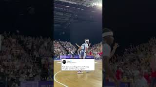 Rudy Gobert hits his first 3pointer 😂🔥 rudygobert basketball [upl. by Anabahs]