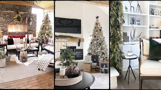 Black and white Christmas home decor ideas homedecor [upl. by Eibba]