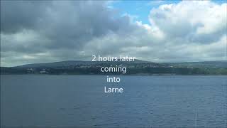 Cairnryan to Larne Ferry [upl. by Allemap]